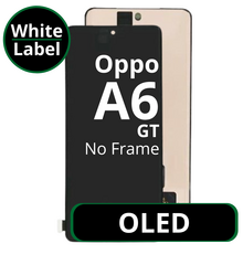 LCD OLED No Frame For Oppo A6 GT - White Box