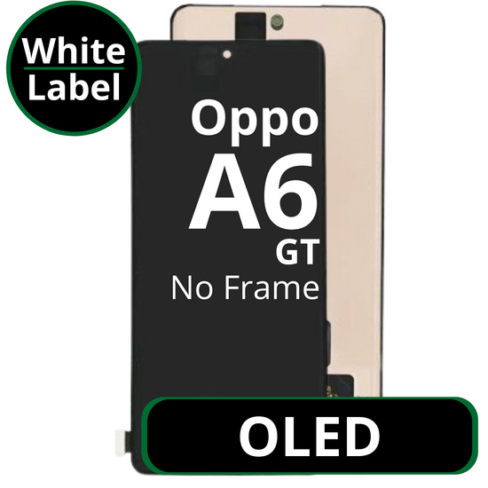 LCD OLED No Frame For Oppo A6 GT - White Box