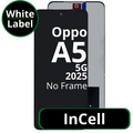 LCD InCell No Frame For Oppo A5 5G 2025  White Box