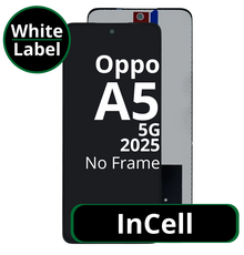 LCD InCell No Frame For Oppo A5 5G 2025  White Box