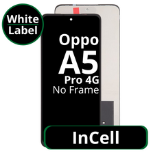 LCD InCell No Frame For Oppo A5 Pro 4G - White Box