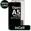 LCD InCell No Frame For Oppo A5 Pro 5G - White Box