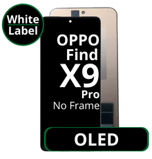 LCD OLED No Frame For Oppo Find X9 Pro - White Box