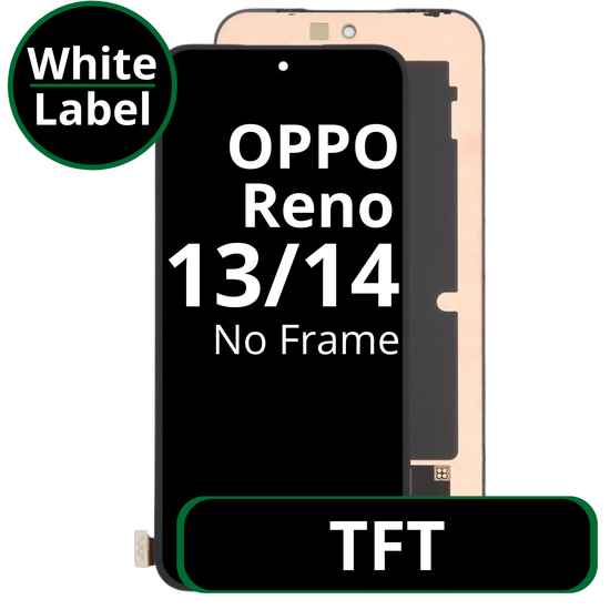 LCD TFT No Frame For Oppo Reno 13 / 14 - White Box