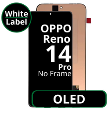 LCD OLED No Frame For Oppo Reno 14 Pro - White Box