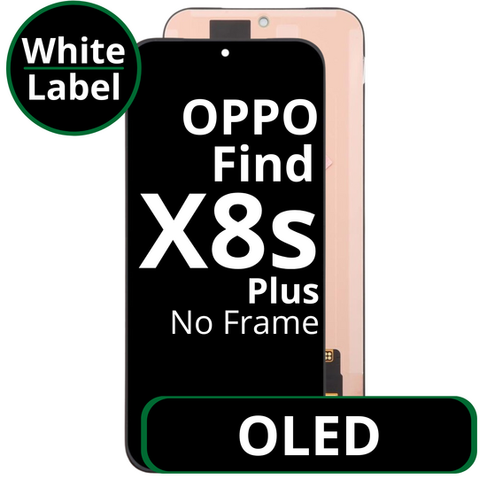 LCD OLED No Frame For Oppo Find X8s Plus - White Box