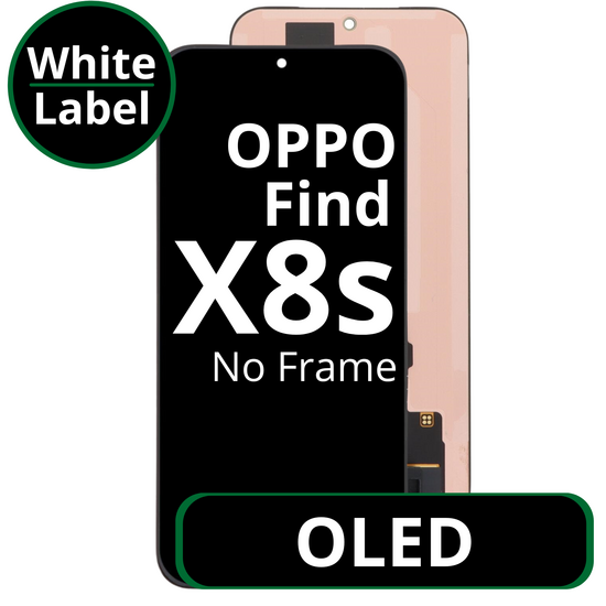 LCD OLED No Frame For Oppo Find X8s - White Box