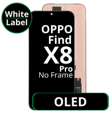 LCD OLED No Frame For Oppo Find X8 Pro - White Box