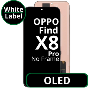 LCD OLED No Frame For Oppo Find X8 Pro - White Box