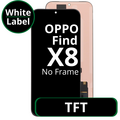 LCD TFT No Frame For Oppo Find X8 - White Box