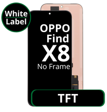 LCD TFT No Frame For Oppo Find X8 - White Box