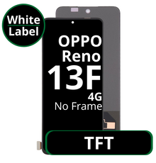 LCD TFT No Frame For Oppo Reno 13F 4G - White Box