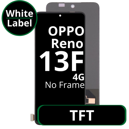 LCD TFT No Frame For Oppo Reno 13F 4G - White Box