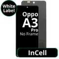 LCD InCell No Frame For Oppo A3 Pro - White Box