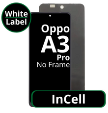 LCD InCell No Frame For Oppo A3 Pro - White Box