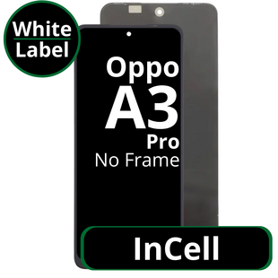LCD InCell No Frame For Oppo A3 Pro - White Box