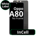 LCD InCell No Frame For Oppo A80 - White Box