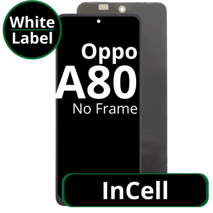LCD InCell No Frame For Oppo A80 - White Box