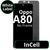 LCD InCell No Frame For Oppo A80 - White Box
