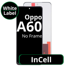 LCD InCell No Frame For Oppo A60 - White Box