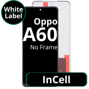 LCD InCell No Frame For Oppo A60 - White Box