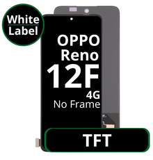 LCD TFT No Frame For Oppo Reno 12F 4G - White Box