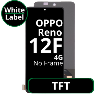 LCD TFT No Frame For Oppo Reno 12F 4G - White Box