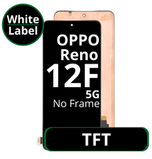 LCD TFT No Frame For Oppo Reno 12F - White Box