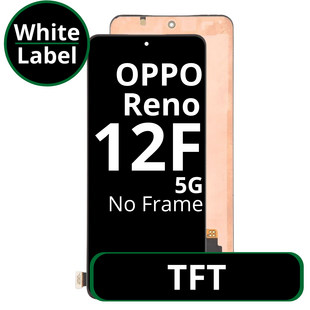 LCD TFT No Frame For Oppo Reno 12F - White Box