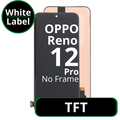 LCD TFT No Frame For Oppo Reno 12 Pro - White Box