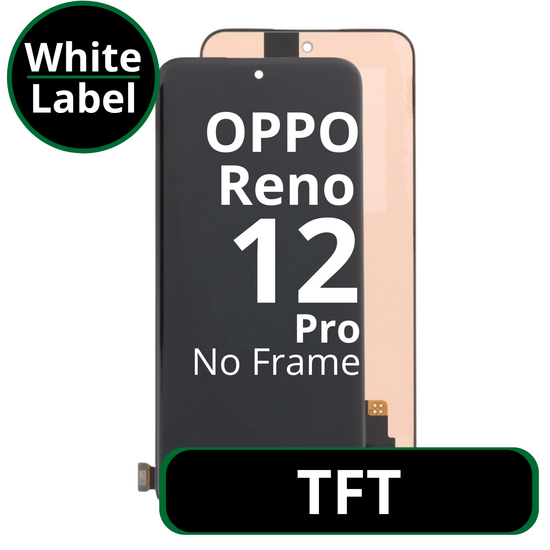 LCD TFT No Frame For Oppo Reno 12 Pro - White Box