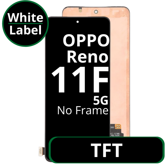 LCD TFT No Frame For Oppo Reno 11F - White Box