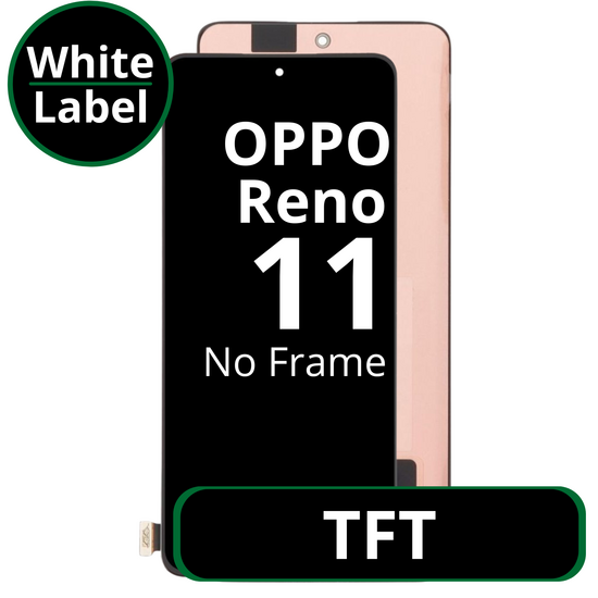 LCD TFT No Frame For Oppo Reno 11 - White Box