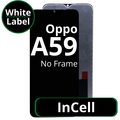 LCD InCell No Frame For Oppo A59 - White Box