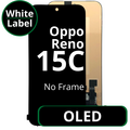 LCD OLED No Frame For Oppo Reno 15C White Box