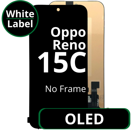 LCD OLED No Frame For Oppo Reno 15C White Box