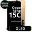 LCD OLED No Frame For Oppo Reno 15C White Box