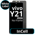 LCD InCell No Frame For Vivo Y21 - White Box