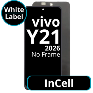 LCD InCell No Frame For Vivo Y21 - White Box