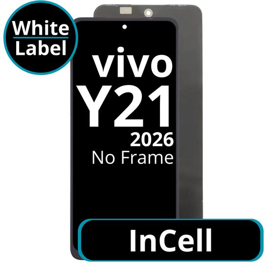 LCD InCell No Frame For Vivo Y21 - White Box