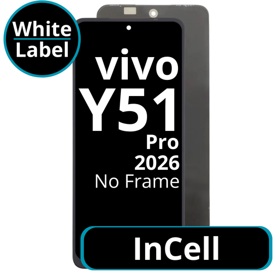 LCD InCell No Frame For Vivo Y51 Pro - White Box