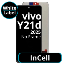 LCD InCell No Frame For Vivo Y21D - White Box
