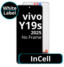 LCD InCell No Frame For Vivo Y19s - White Box