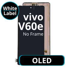 LCD OLED No Frame For Vivo V60e - White Box