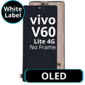 LCD OLED No Frame For Vivo V60 Lite 4G - White Box