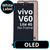 LCD OLED No Frame For Vivo V60 Lite 4G - White Box