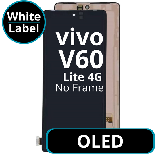 LCD OLED No Frame For Vivo V60 Lite 4G - White Box