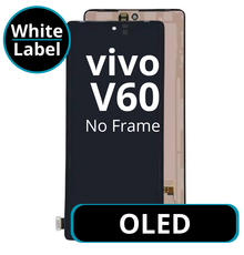 LCD OLED No Frame For Vivo V60 - White Box