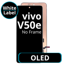LCD OLED No Frame For Vivo V50e - White Box