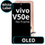 LCD OLED No Frame For Vivo V50e - White Box